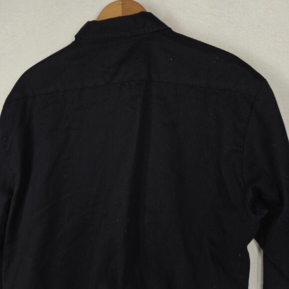 Vintage Dickies Shirt Mens XL Pockets Utility Workwear Mechanic Collared Grunge - Picture 13 of 13